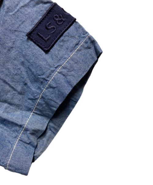 stussy（ステューシー）stussy (ステューシー) LEVI'S (リーバイス) シャンブレーシャツ インディゴ サイズ:XLの古着・服飾アイテム