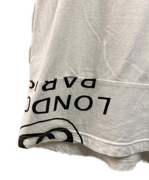 stussy（ステューシー）stussy (ステューシー) 00's 再構築ツアーTEE ホワイト サイズ:Ⅼの古着・服飾アイテム