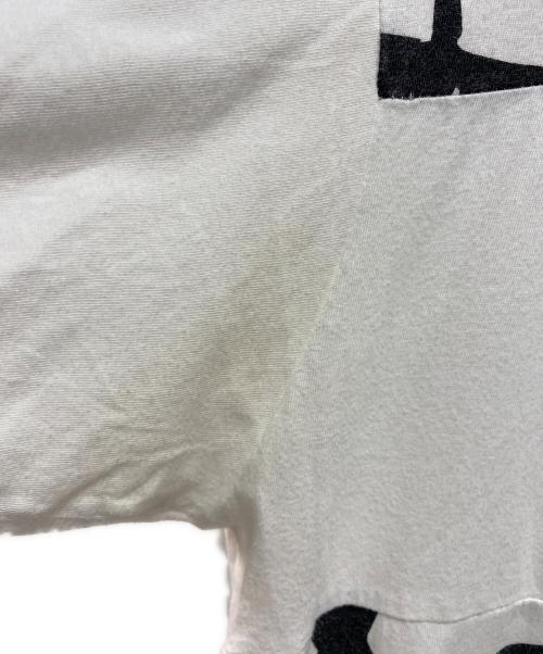 stussy（ステューシー）stussy (ステューシー) 00's 再構築ツアーTEE ホワイト サイズ:Ⅼの古着・服飾アイテム