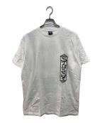 stussy×SASQUATCHfabrix.ステューシー×サスクワッチファブリックス）の古着「プリントTシャツ」｜ホワイト