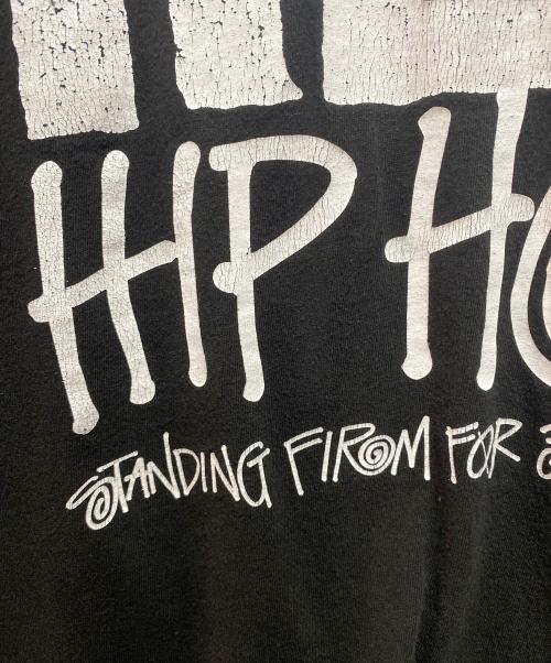 stussy（ステューシー）stussy (ステューシー) プリントTシャツ ブラック サイズ:Ⅼの古着・服飾アイテム