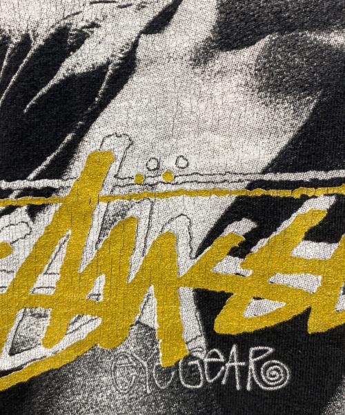 stussy（ステューシー）stussy (ステューシー) プリントTシャツ ブラック サイズ:Ⅼの古着・服飾アイテム
