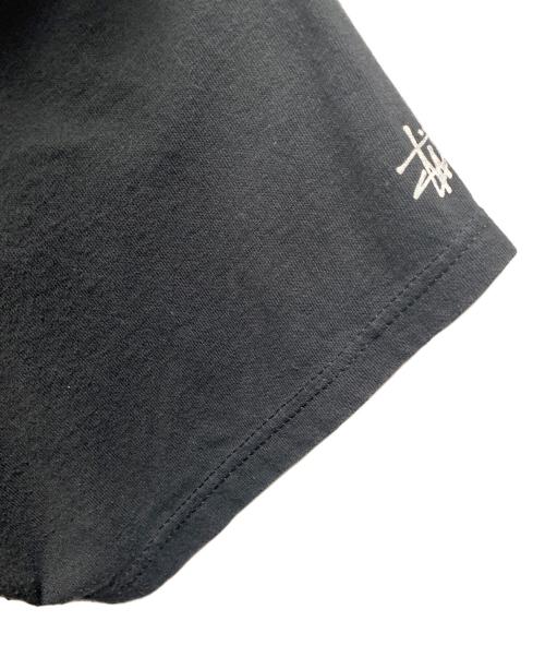 stussy（ステューシー）stussy (ステューシー) プリントTシャツ ブラック サイズ:Ⅼの古着・服飾アイテム