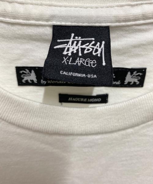 stussy（ステューシー）stussy (ステューシー) SASQUATCHfabrix. (サスクワッチファブリックス) プリントTシャツ ホワイト サイズ:XLの古着・服飾アイテム
