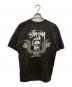 stussy (ステューシー) BAL (バル) プリントTシャツ ブラウン サイズ:L：6000円