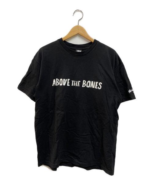 stussy（ステューシー）stussy (ステューシー) プリントTシャツ ブラック サイズ:Lの古着・服飾アイテム