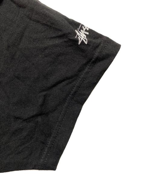 stussy（ステューシー）stussy (ステューシー) プリントTシャツ ブラック サイズ:Lの古着・服飾アイテム