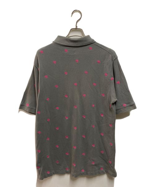 stussy（ステューシー）stussy (ステューシー) 00's ポロシャツ グレー サイズ:Lの古着・服飾アイテム