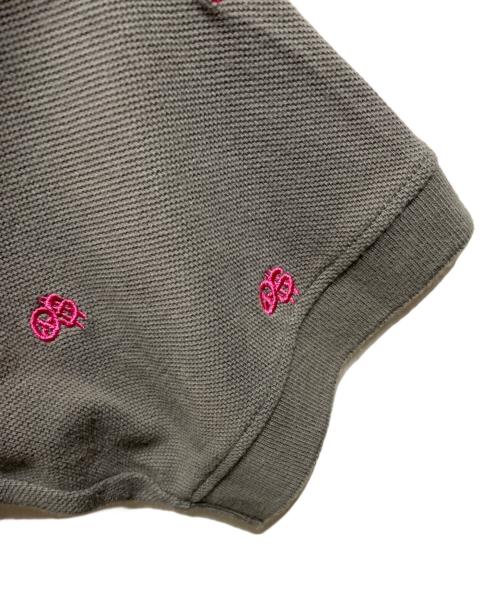 stussy（ステューシー）stussy (ステューシー) 00's ポロシャツ グレー サイズ:Lの古着・服飾アイテム