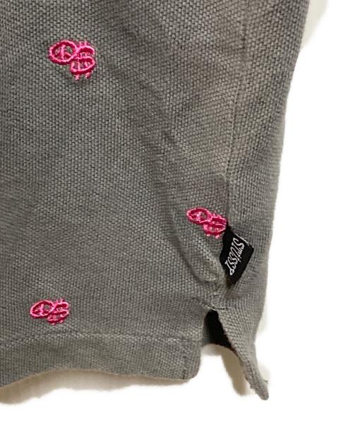stussy（ステューシー）stussy (ステューシー) 00's ポロシャツ グレー サイズ:Lの古着・服飾アイテム
