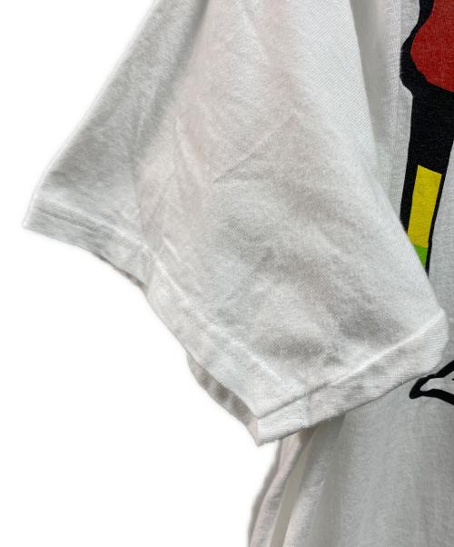 stussy（ステューシー）stussy (ステューシー) FIXED GEAR BIKER TEE ホワイト サイズ:Ⅼの古着・服飾アイテム