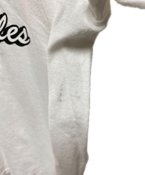 stussy（ステューシー）stussy (ステューシー) FIXED GEAR BIKER TEE ホワイト サイズ:Ⅼの古着・服飾アイテム