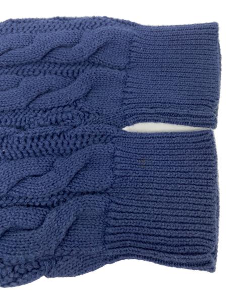 BATONER（バトナ―）BATONER (バトナ―) ケーブルニット ネイビー サイズ:Ｍの古着・服飾アイテム