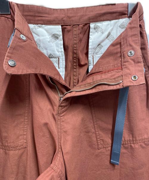 THE NORTHFACE PURPLELABEL（ザ・ノースフェイス パープルレーベル）THE NORTHFACE PURPLELABEL (ザ・ノースフェイス パープルレーベル) Ripstop Wide Cropped Pants ブラウン サイズ:Ｓの古着・服飾アイテム