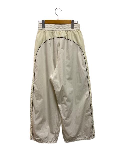 RAY BEAMS（レイ ビームス）RAY BEAMS (レイ ビームス) パイピング トラック パンツ アイボリー サイズ:Ｓの古着・服飾アイテム