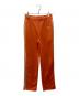 WALES BONNER（ウェールズボナー）の古着「exclusive track pant」｜オレンジ