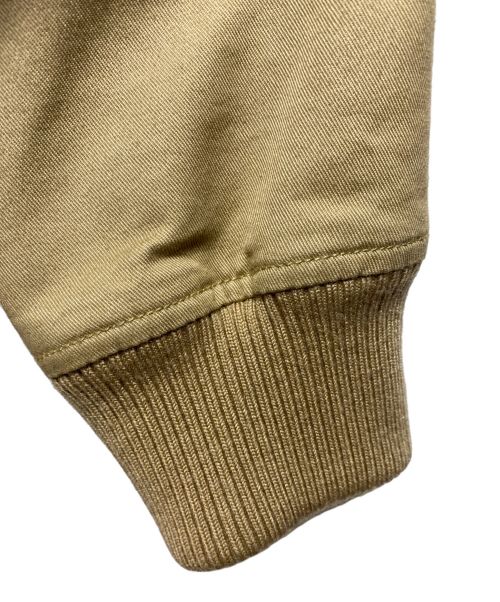 STANDARD CALIFORNIA（スタンダードカリフォルニア）STANDARD CALIFORNIA (スタンダードカリフォルニア) Coolmax Stretch Twill Derby Jacket ベージュ サイズ:Sの古着・服飾アイテム