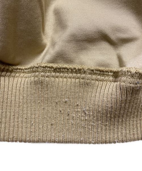 STANDARD CALIFORNIA（スタンダードカリフォルニア）STANDARD CALIFORNIA (スタンダードカリフォルニア) Coolmax Stretch Twill Derby Jacket ベージュ サイズ:Sの古着・服飾アイテム