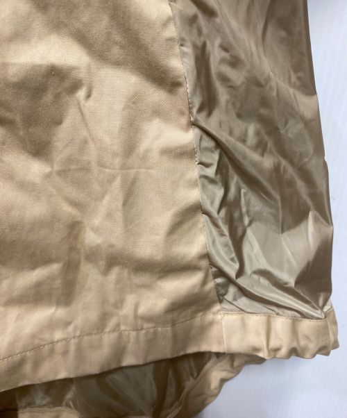 MONCLER（モンクレール）MONCLER (モンクレール) BAVARELLE トレンチコート ベージュの古着・服飾アイテム