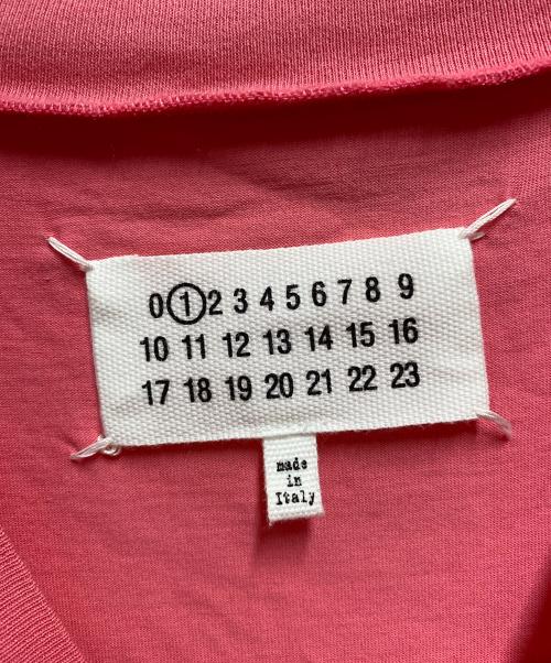 Maison Margiela（メゾンマルジェラ）Maison Margiela (メゾンマルジェラ) レースデザインカットソー ピンク サイズ:36の古着・服飾アイテム