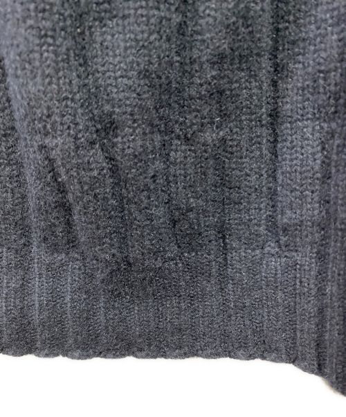 HERMES（エルメス）HERMES (エルメス) カシミヤハイネックハーフジップニット ブラック サイズ:サイズ詳細参照の古着・服飾アイテム