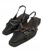 moussyマウジー）の古着「HARNESS SLINGBACK」｜ブラウン