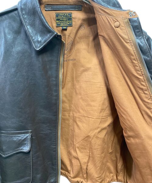 TOYS MCCOY（トイズマッコイ）TOYS MCCOY (トイズマッコイ) A-2 ホースハイド レザージャケット ブラウン サイズ:38の古着・服飾アイテム