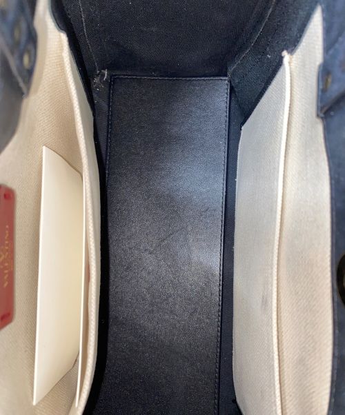 VALENTINO GARAVANI（ヴァレンティノ・ガラヴァーニ）VALENTINO GARAVANI (ヴァレンティノ・ガラヴァーニ) ロックスタッズVLTNロゴスモールトートの古着・服飾アイテム