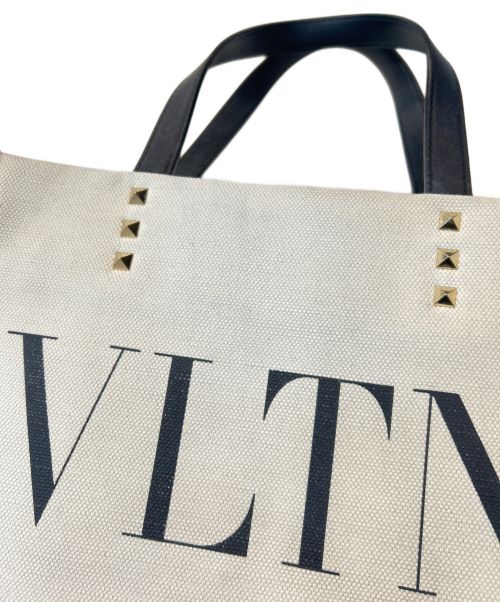 VALENTINO GARAVANI（ヴァレンティノ・ガラヴァーニ）VALENTINO GARAVANI (ヴァレンティノ・ガラヴァーニ) ロックスタッズVLTNロゴスモールトートの古着・服飾アイテム