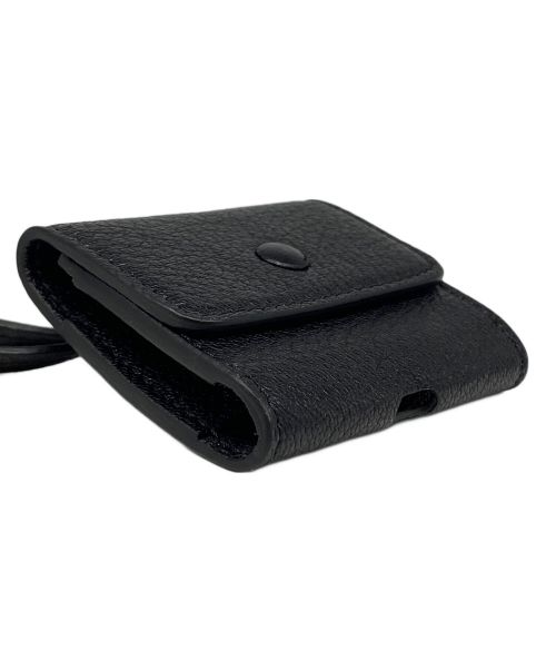 Maison Margiela（メゾンマルジェラ）Maison Margiela (メゾンマルジェラ) AIRPODS PRO CASE ブラックの古着・服飾アイテム