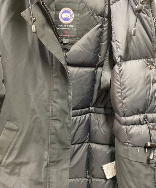 CANADA GOOSE（カナダグース）CANADA GOOSE (カナダグース) victoria parka ブラック サイズ:Sの古着・服飾アイテム