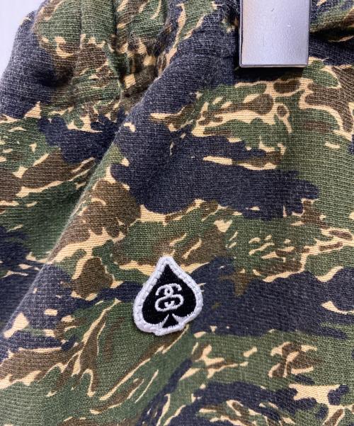 stussy（ステューシー）stussy (ステューシー) Champion (チャンピオン) スウェットハーフパンツ グリーン サイズ:XLの古着・服飾アイテム