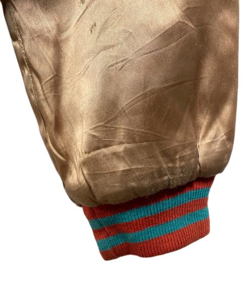 HAPPY LEGS（ハッピーレッグス）HAPPY LEGS (ハッピーレッグス) 70's 別珍 サテン リバーシブル スカジャン レッド サイズ:Ⅼの古着・服飾アイテム