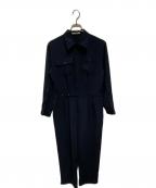 BEAUTY&YOUTHビューティーアンドユース）の古着「ポリエステルツイル ワークジャンプスーツ」｜ネイビー