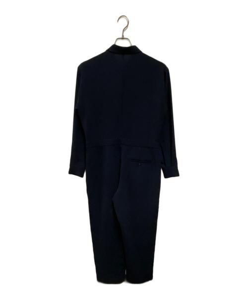 BEAUTY&YOUTH（ビューティーアンドユース）BEAUTY&YOUTH (ビューティーアンドユース) ポリエステルツイル ワークジャンプスーツ ネイビー サイズ:Mの古着・服飾アイテム