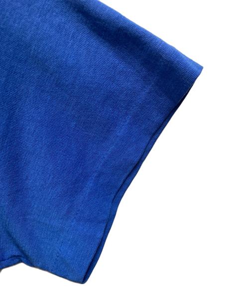 adidas（アディダス）adidas (アディダス) ヴィンテージ両面トレフォイルTシャツ ブルー サイズ:Ｍの古着・服飾アイテム