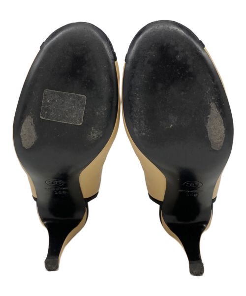 CHANEL（シャネル）CHANEL (シャネル) ココマークパンプス ベージュ サイズ:35Cの古着・服飾アイテム