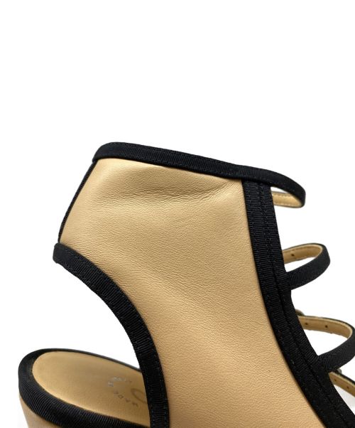 CHANEL（シャネル）CHANEL (シャネル) ココマークパンプス ベージュ サイズ:35Cの古着・服飾アイテム