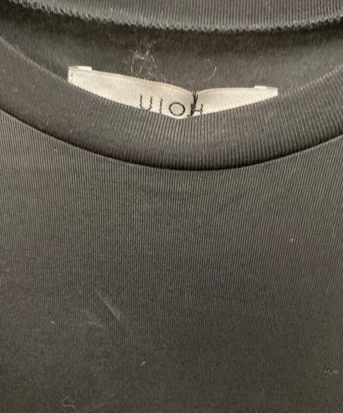 Ujoh（ウジョー）Ujoh (ウジョー) アシンメトリーノースリーブTシャツ ブラック サイズ:2 未使用品の古着・服飾アイテム