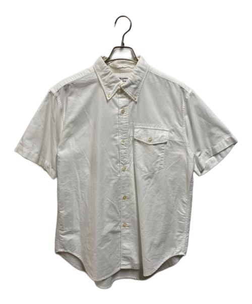 Engineered Garments（エンジニアドガーメンツ）Engineered Garments (エンジニアド ガーメンツ) LOWERCASE (ロウワーケース) ハーフスリーブボタンダウンシャツ ホワイト サイズ:Ｍの古着・服飾アイテム