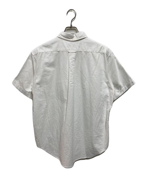 Engineered Garments（エンジニアドガーメンツ）Engineered Garments (エンジニアド ガーメンツ) LOWERCASE (ロウワーケース) ハーフスリーブボタンダウンシャツ ホワイト サイズ:Ｍの古着・服飾アイテム