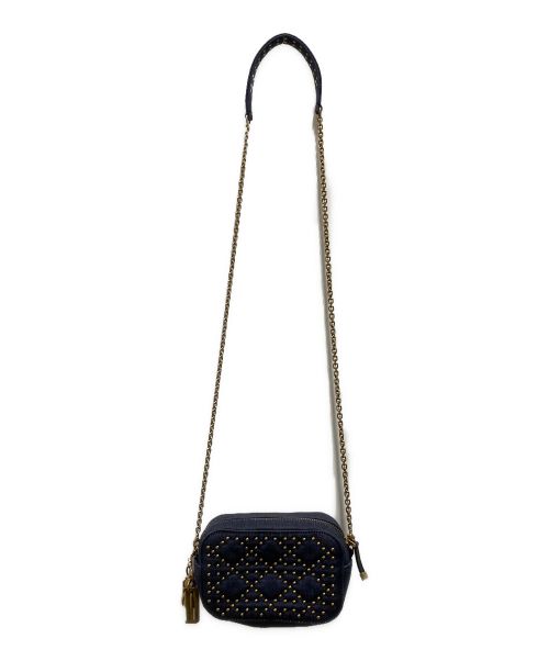 Christian Dior（クリスチャン ディオール）Christian Dior (クリスチャン ディオール) チェーンショルダーバッグ インディゴの古着・服飾アイテム