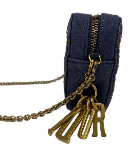 Christian Dior（クリスチャン ディオール）Christian Dior (クリスチャン ディオール) チェーンショルダーバッグ インディゴの古着・服飾アイテム