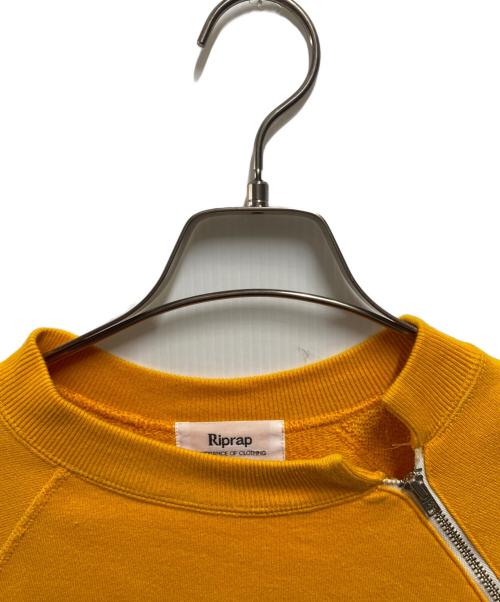 riprap（リップラップ）riprap (リップラップ) RAGLAN H/Z MOC イエロー サイズ:Mの古着・服飾アイテム