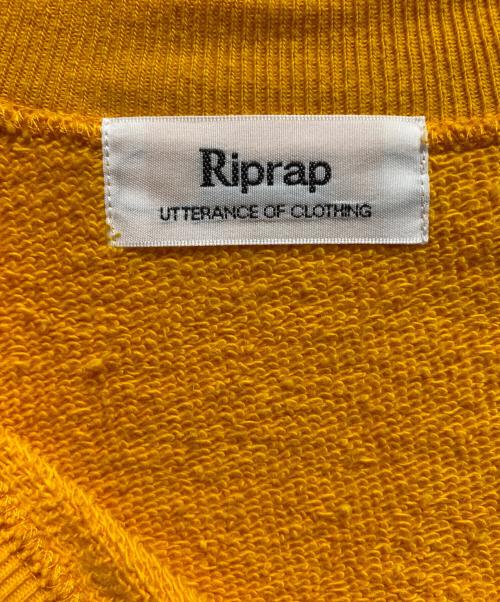 riprap（リップラップ）riprap (リップラップ) RAGLAN H/Z MOC イエロー サイズ:Mの古着・服飾アイテム