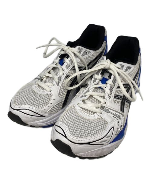 asics（アシックス）asics (アシックス) GEL-KAYANO 14 ホワイト×ブルー サイズ:US9の古着・服飾アイテム
