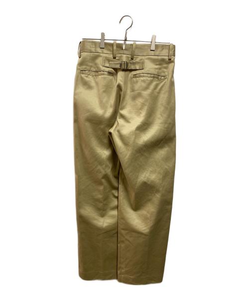 TANAKA（タナカ）TANAKA (タナカ) ST-135 THE TROUSERS ベージュ サイズ:27の古着・服飾アイテム