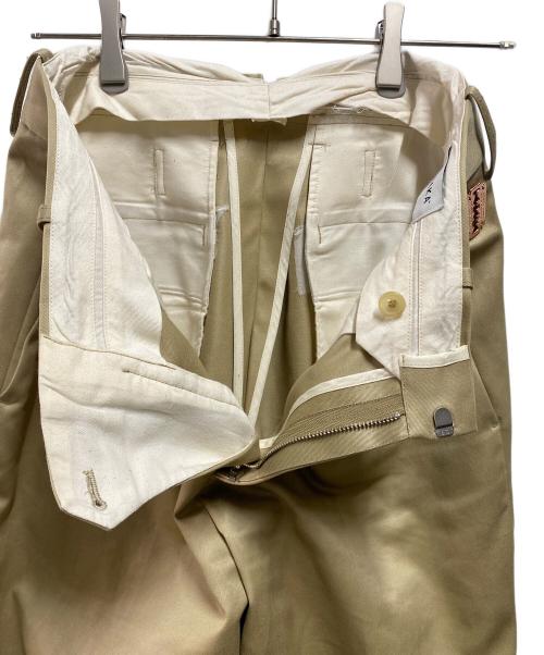 TANAKA（タナカ）TANAKA (タナカ) ST-135 THE TROUSERS ベージュ サイズ:27の古着・服飾アイテム