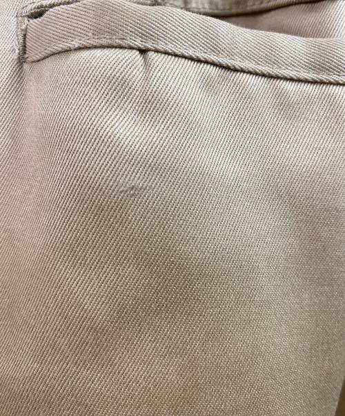 TANAKA（タナカ）TANAKA (タナカ) ST-135 THE TROUSERS ベージュ サイズ:27の古着・服飾アイテム