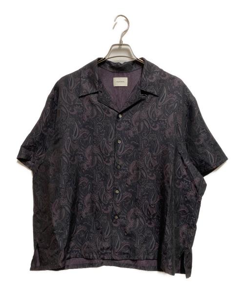 superNova（スーパーノヴァ）superNova (スーパーノヴァ) ペイズリージャガードシャツ パープル サイズ:Ｓの古着・服飾アイテム
